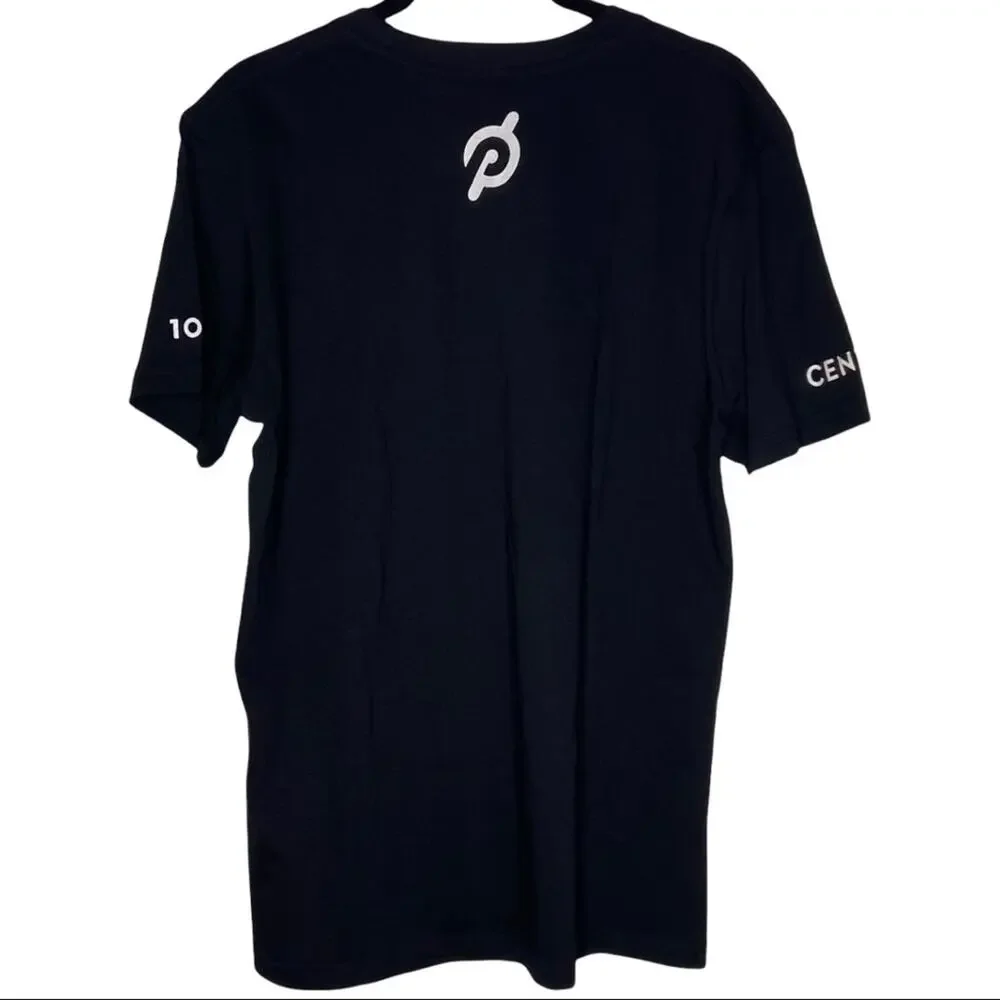 Peloton Black Century 100 Ride Short Sleeve Shirt